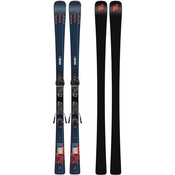 K2 Herren Ski DISRUPTION SC - M3 11 Compact Quikclik black - anthracite SET von K2