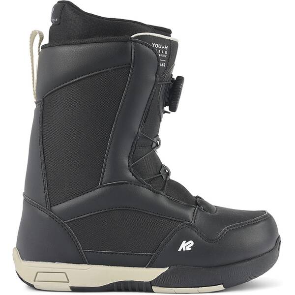 K2 Kinder Snowboot YOU+H BLACK von K2