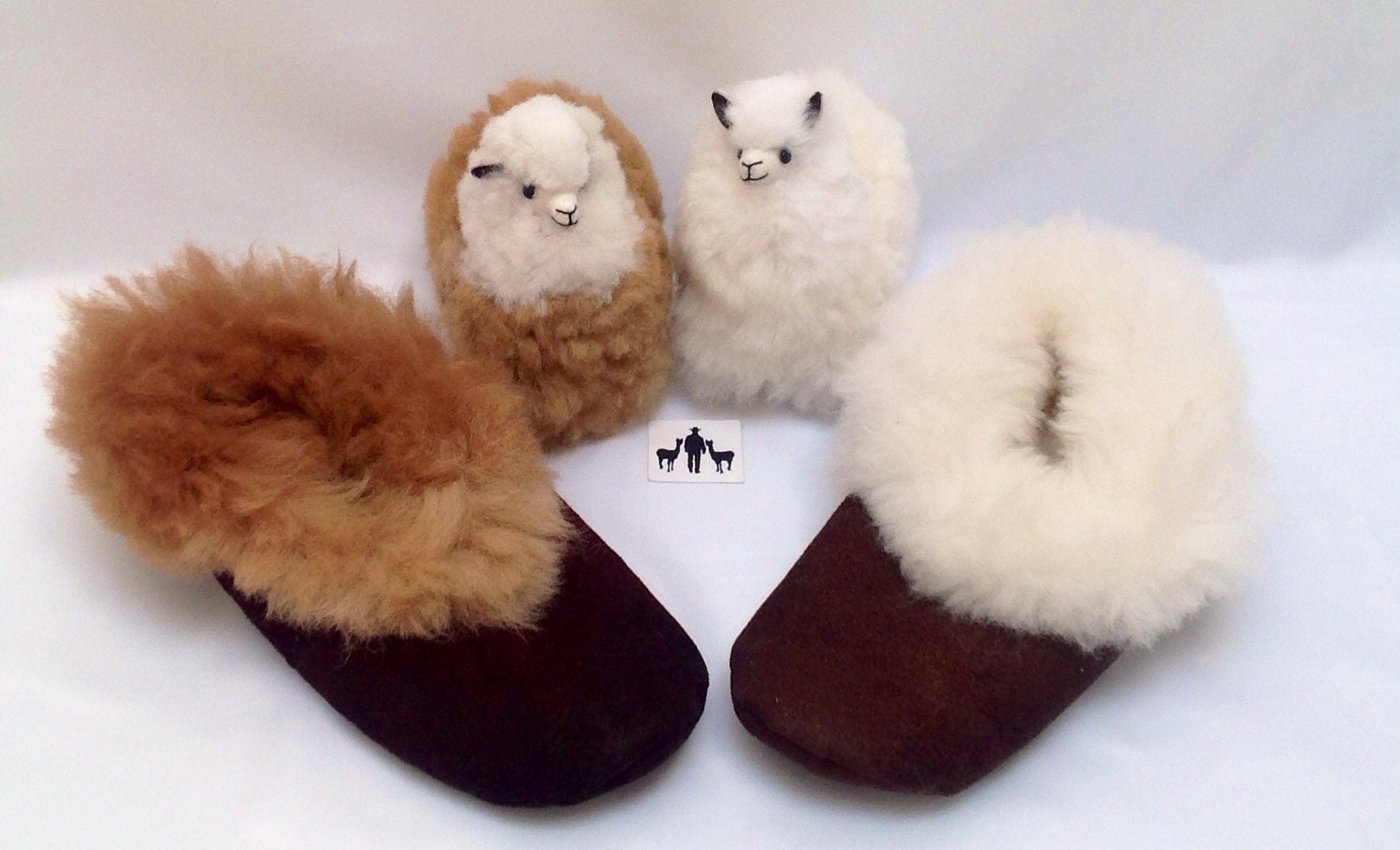 Alpaka-Hausschuhe Alpaka-Hausschuhe von K2Alpacas