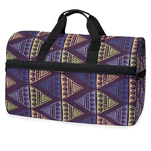 Böhmen Grün Japan Retro Sporttasche Badetasche mit Schuhfach Reisetaschen Handtasche für Reisen Frauen Mädchen Männer von KAAVIYO