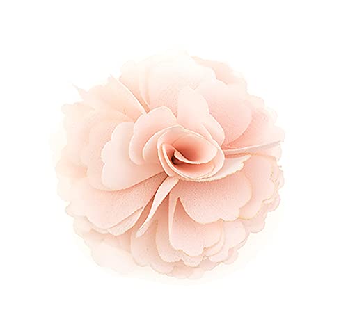 2er Set Elegante Damen Accessoires Haarblumen Haarblüte Haarspange Haarschmuck Broschen Ansteckblume Hochzeit Party Decor DIY (Rosa) von Kabelife