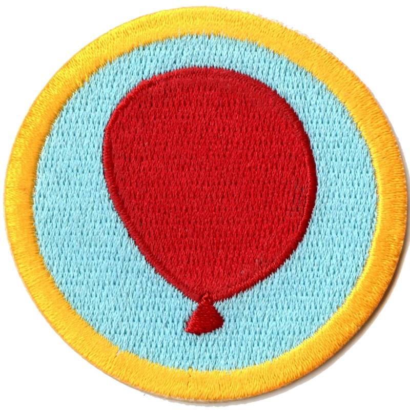 Ballon Binden Abzeichen Patch Wilderness Scout Schärpe Aufbügler Gestickt Cd4 von KADLLC