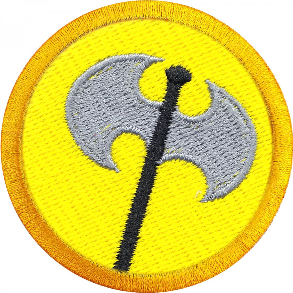 Battle Man Badge Patch Axt Wildnis Scout Schärpe Aufbügler Gestickt Aa3 von KADLLC
