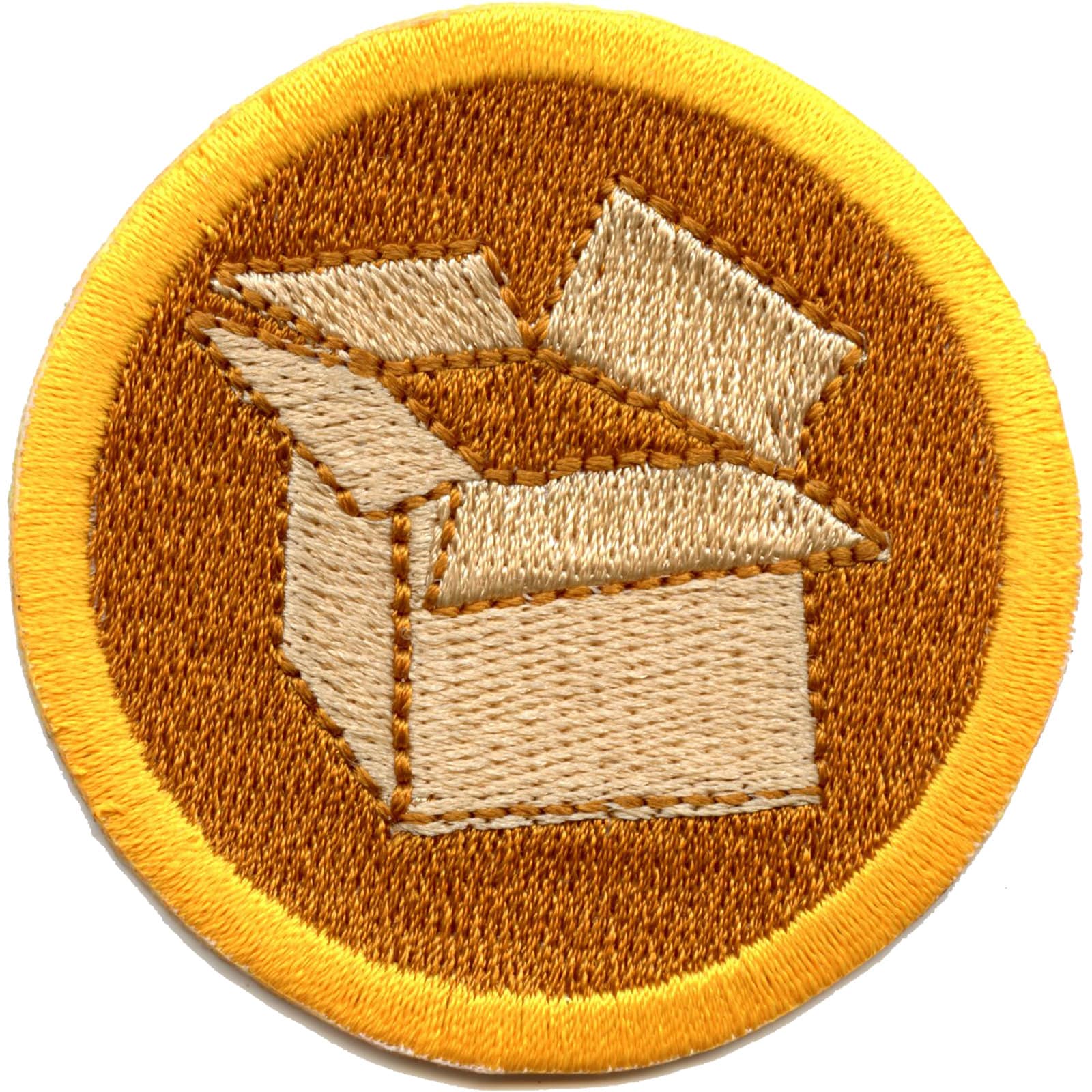 Box Klapp Abzeichen Patch Mail Wilderness Scout Schärpe Aufbügler Gestickt Cd4 von KADLLC
