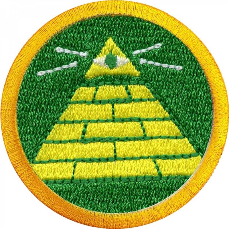Conspiracy Theory Merit Badge Wilderness Scout Sash Patch Aufnäher Zum Aufbügeln Gestickt Aa3 von KADLLC