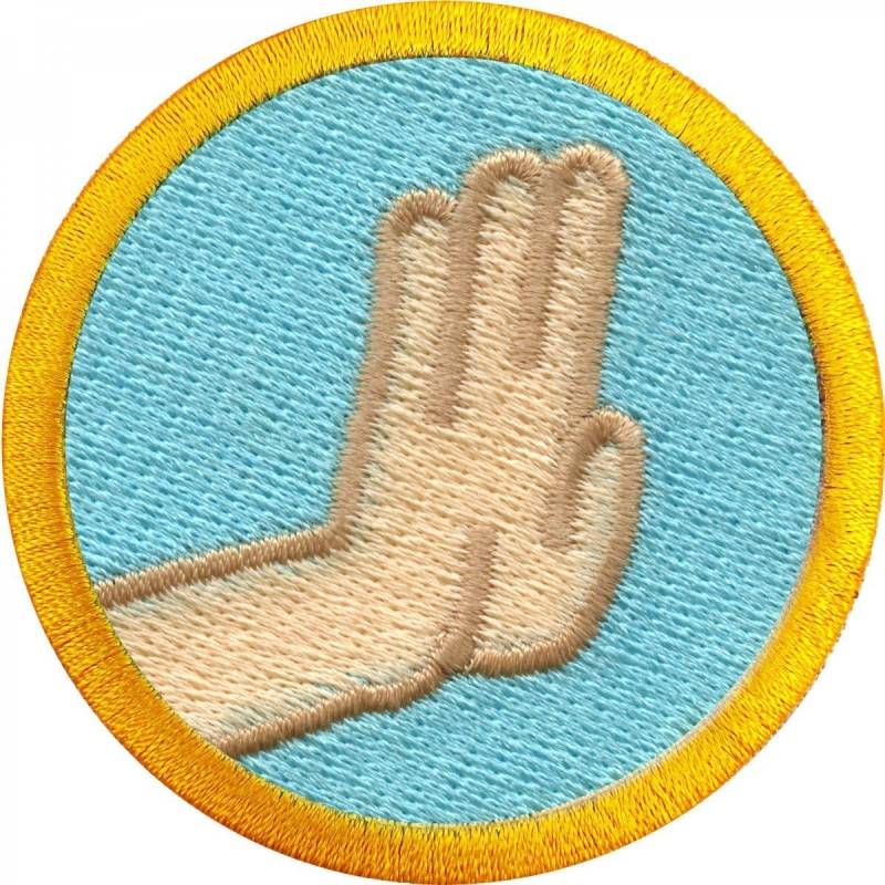 Dirigierverkehr Patch Zebrastreifen Scout Schärpe Aufbügler Gestickt Cd4 von KADLLC