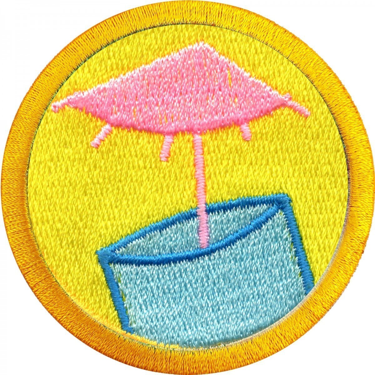Entspannung Badge Patch Wilderness Drink Scout Schärpe Aufbügler Bestickt Guss von KADLLC