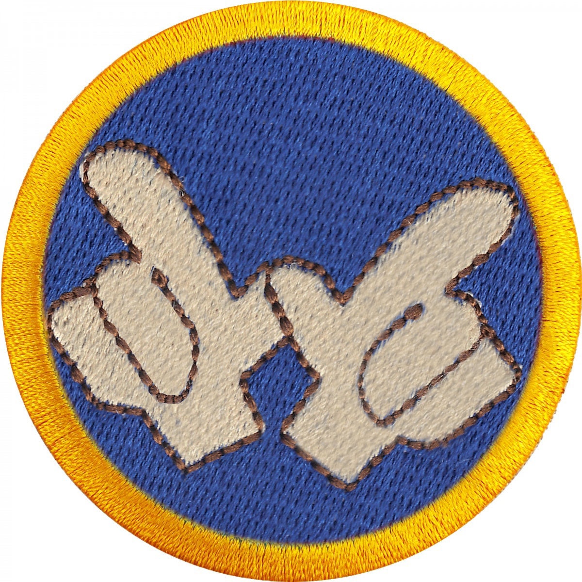 Gebärdensprache Abzeichen Patch Deaf Wilderness Scout Schärpe Aufnäher Bestickt Aa3 von KADLLC