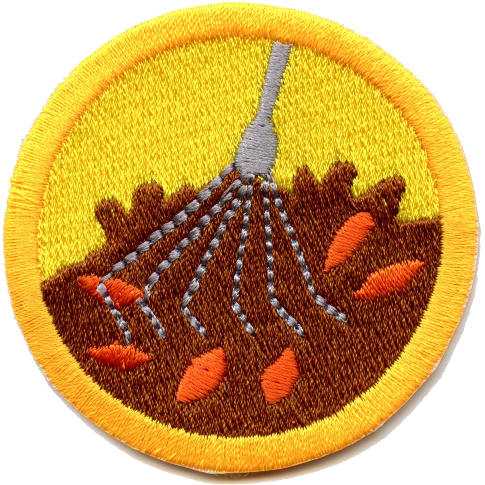 Harken Blätter Abzeichen Patch Herbst Wildnis Scout Schärpe Aufbügler Gestickt Aa3 von KADLLC