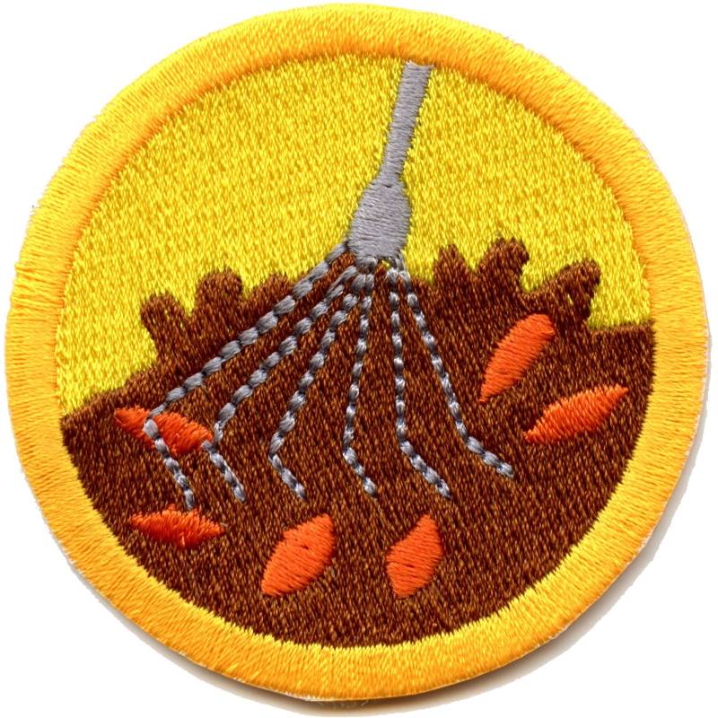 Harken Blätter Abzeichen Patch Herbst Wildnis Scout Schärpe Aufbügler Gestickt Aa3 von KADLLC