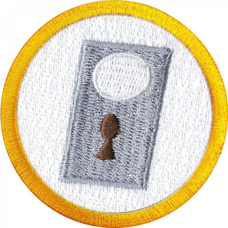 Schlosser Abzeichen Patch Wilderness Scout Schärpe Aufbügler Gestickt Aa3 von KADLLC