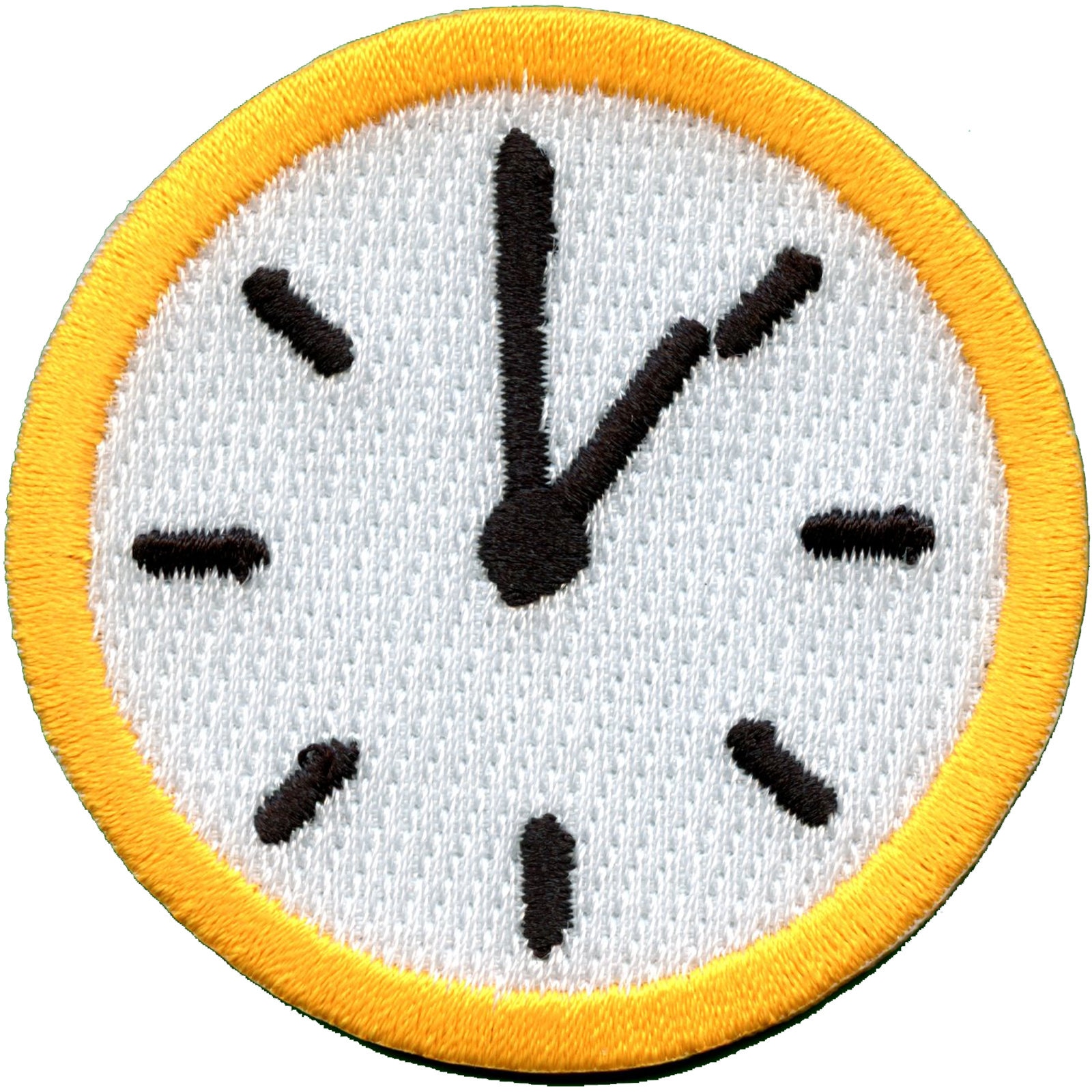 Tell The Time Badge Patch Uhr Wilderness Scout Schärpe Eisen Auf Bestickt Cf4 von KADLLC
