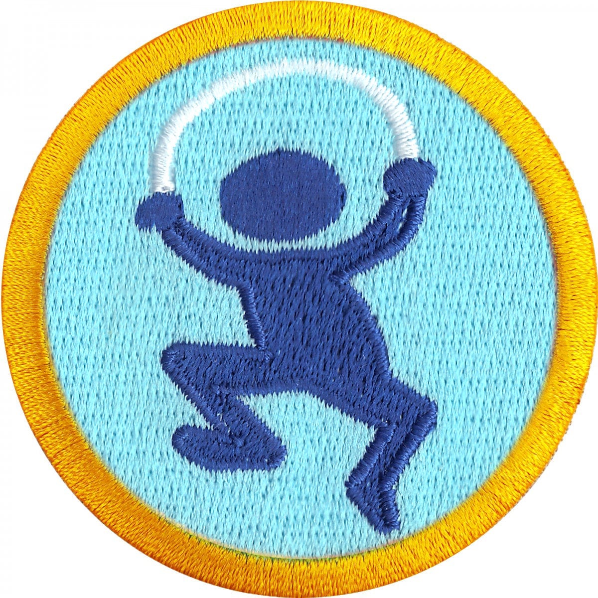 Übung Abzeichen Sprung Seil Scout Sash Patch Eisen Auf Gestickt Aa3 von KADLLC