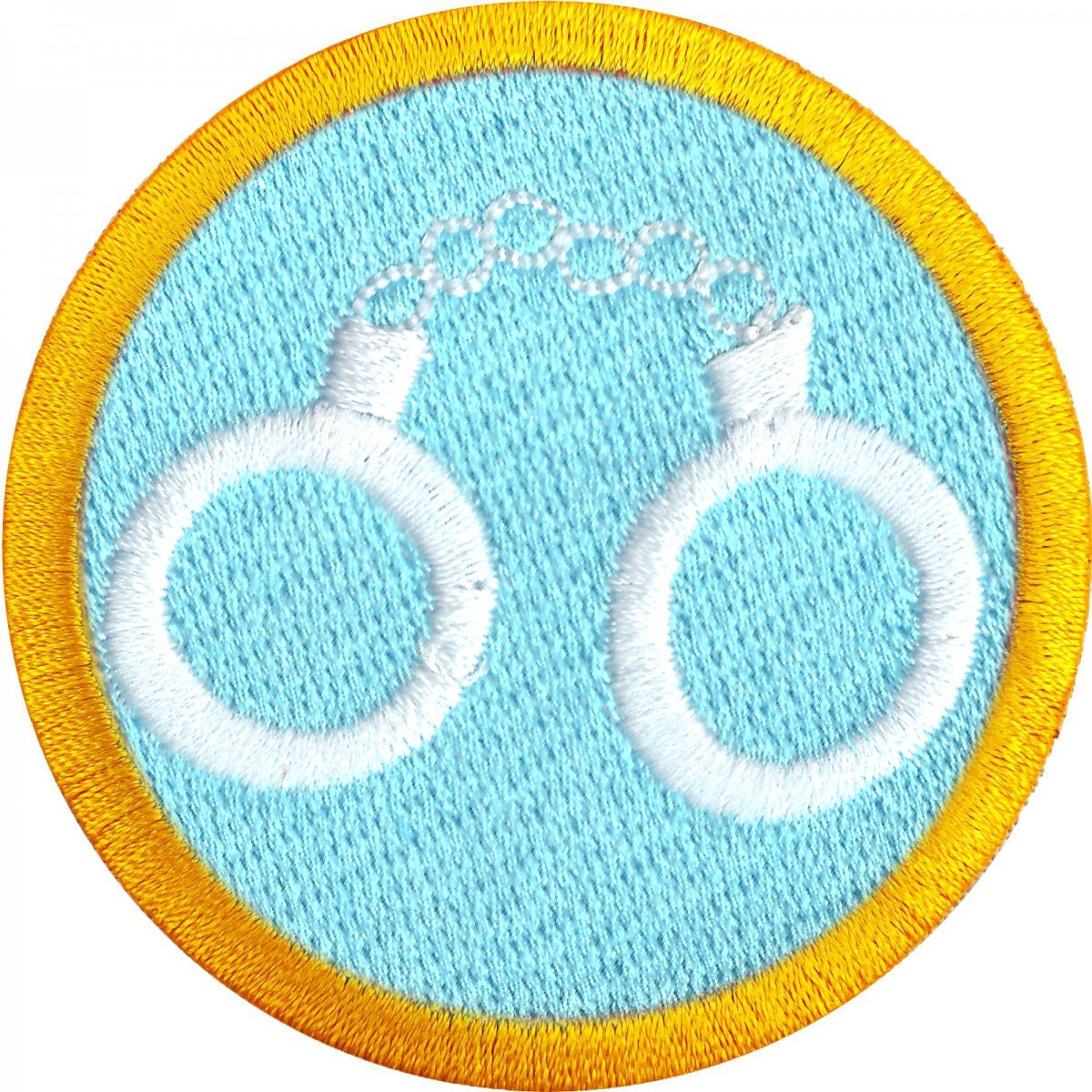 Verbrechensverhütungs-Abzeichen-Aufnäher Polizei Wildnis-Späher Schärpe Aufbügler Gestickt Aa3 von KADLLC