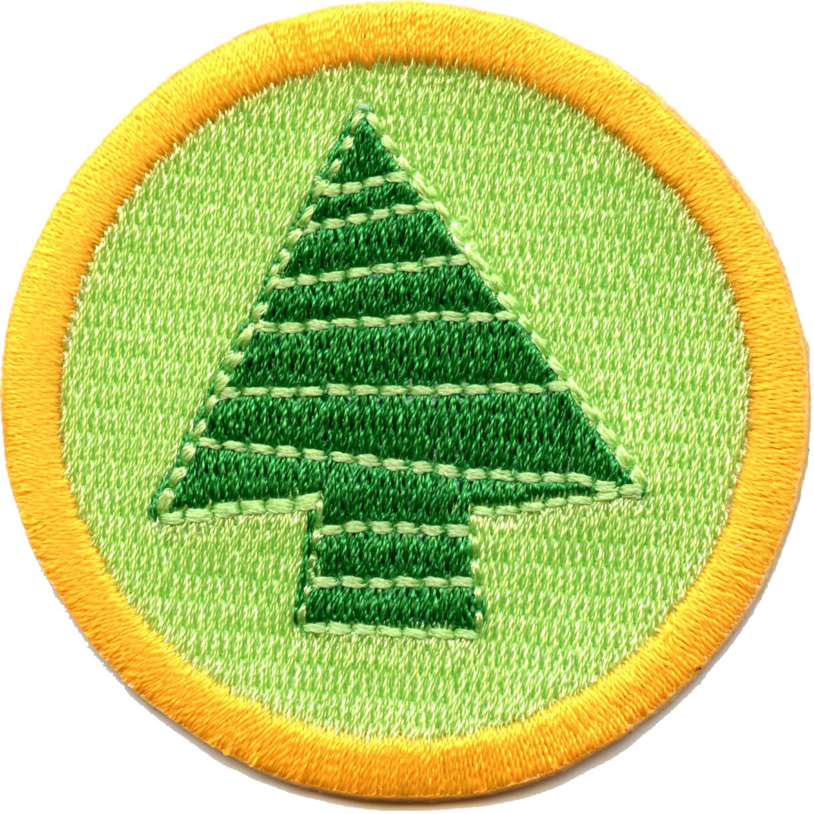 Weihnachtsbaum Schmücken Abzeichen Patch Scout Schärpe Aufbügler Gestickt Cd4 von KADLLC