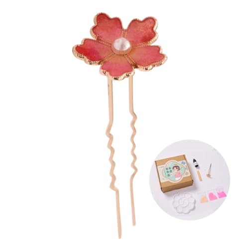 Buyao Blumen-Haarnadel, Glitzer, Haarschmuck, dekorativ für Damen und Mädchen von KADSXIYA