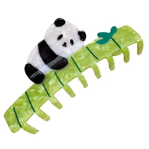 Haarklammer in Panda-Form, Pferdeschwanz-Halter, Haarspange, Teenager, Mädchen, Haarschmuck von KADSXIYA