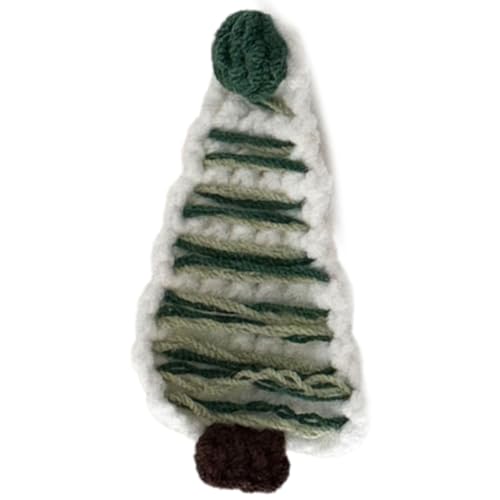 Handgefertigte Haarspange aus Wolle, Weihnachtsbaum-Haarspangen, mehrere Farben von KADSXIYA