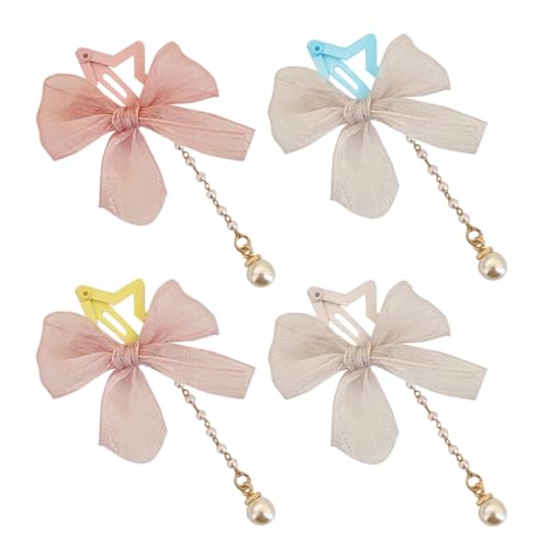 InsStyle Haarspangen für Mädchen, mit Quasten und Stern, Kopfschmuck von KADSXIYA