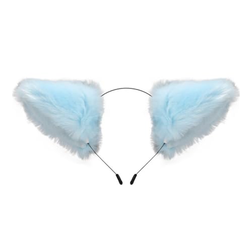 KADSXIYA Cosplay Animes Charakter Stirnband Plüsch Niedliche Katze Ohr Form Haarreifen für Mädchen von KADSXIYA