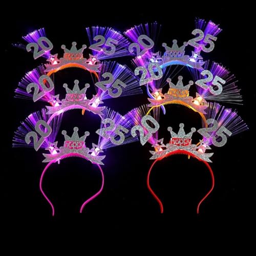 KADSXIYA Haarreif mit Weihnachtsschleife und leuchtendem Haarreif von KADSXIYA