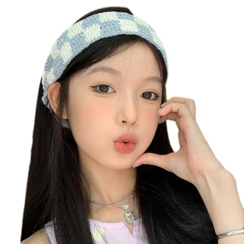 KADSXIYA Häkelhaarband, Schal, weich und dehnbar, gestrickt, Stirnbänder für Damen von KADSXIYA