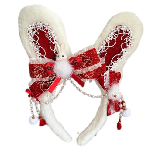 KADSXIYA Harajuku Hasenohren Baskenmütze Stirnband Mädchen Frau Haarnadel Mädchen Neujahr Tiaras KADSXIYA Harajuku Hasenohren Baskenmütze Stirnband Mädchen Frau Haarnadel Mädchen Neujahr Tiaras von KADSXIYA