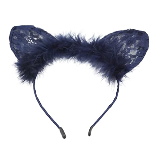 KADSXIYA Lolita Cartoon-Spitze für Kopfreifen, Damen, Make-up, Cosplay, Party, Kopfbedeckung, Unterstützung von KADSXIYA