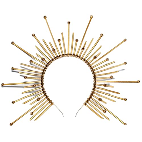 KADSXIYA Lolita Halocrown Mary Halocrown Stirnband Sunburst Griechische Sonnengöttin Kopfbedeckung von KADSXIYA