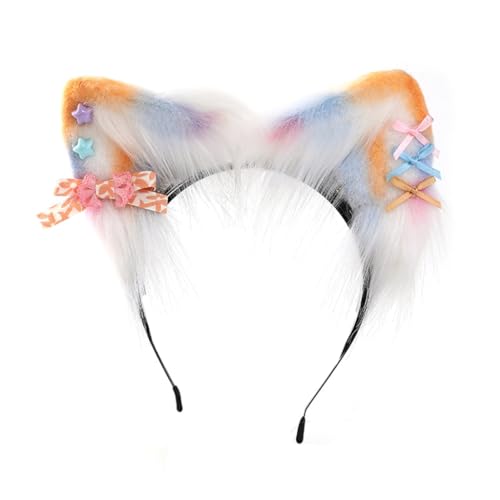 KADSXIYA Mädchen Katzenohren Krone Stirnbänder Tierohren Haarband Haarreifen Kopfbedeckung Geschenke KADSXIYA Mädchen Katzenohren Krone Stirnbänder Tierohren Haarband Haarreifen Kopfbedeckung Geschenke von KADSXIYA
