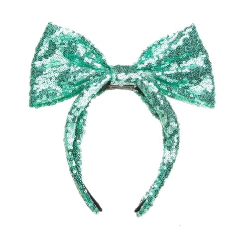 KADSXIYA Saint Patrick's Day Urlaub Pailletten Stirnband Schleife Kopfbedeckung Erwachsene Kinder von KADSXIYA