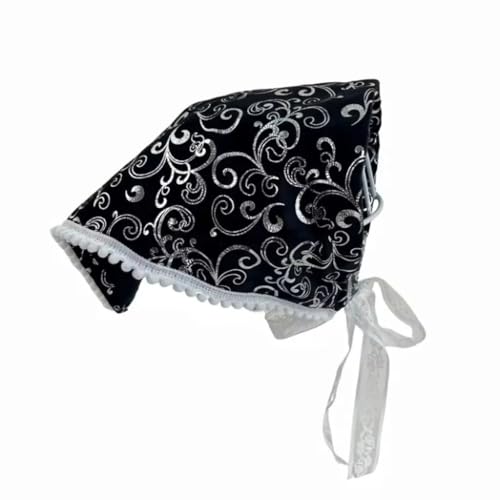 KADSXIYA Spitzenkopftuch, Haarschal, einzigartiges Stirnband, Haartuch, Halloween, Kopftuch von KADSXIYA