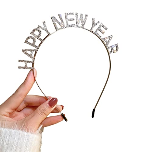 KADSXIYA Stirnband mit Strass-Herz und Quaste, für Teenager, Happy New Year Party-Auftritte von KADSXIYA