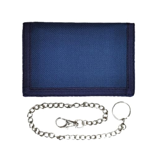 KADSXIYA Trifold Card Holder Slim Card Wallet Multi-Slot Purse Wallet for Women Men, Blau von KADSXIYA