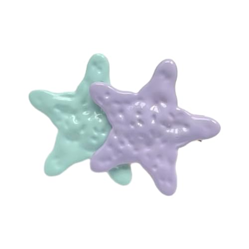 Lovely Star Entenschnabel-Haarnadel Y2k Haarspange Federlegierung Haarnadel für Mädchen von KADSXIYA