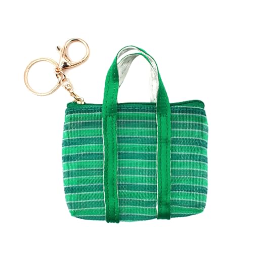 Mini-Tasche für Geldbörse, einzigartige Schlüsselanhänger, Dekoration, perfekt für Münzen und Schlüssel, 4 x grün, groß, As detailed description Mini-Tasche für Geldbörse, einzigartige Schlüsselanhänger, Dekoration, perfekt für Münzen und Schlüssel, 4 x grün, groß, As detailed description von KADSXIYA