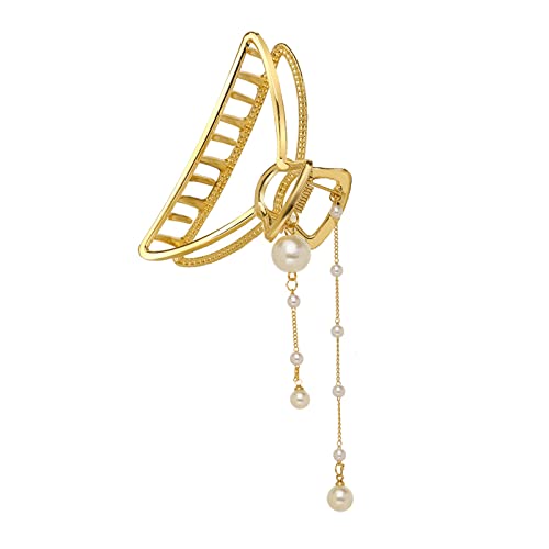 Zarte Haarklammer mit Schmetterlings-Quaste, Legierung, Haarnadeln für Damen, geschmeidig von KADSXIYA