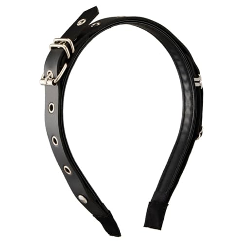 Zarte Punk-Gürtelschnalle, Haarband, Kopfbedeckung für Freizeit und verschiedene Anlässe von KADSXIYA