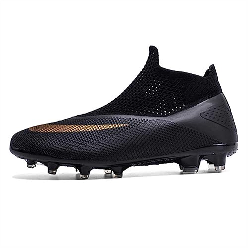 KAEAEILSS Fußballschuhe Herren High Top Spike Cleats Fussballschuhe Jugendliche Athletics Trainingsschuhe Professionelle Outdoor Sportschuhe Fußball Stiefel von KAEAEILSS