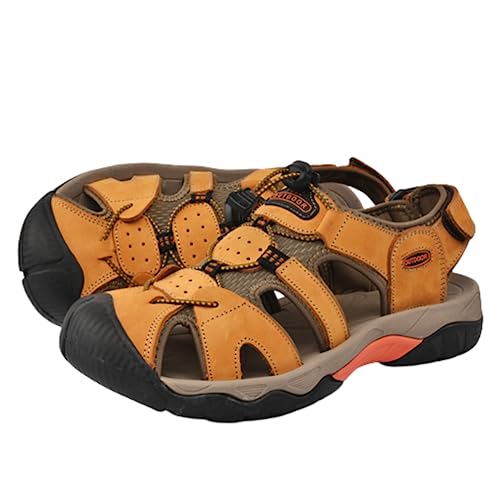 KAEAEILSS Sommer Athletische Sandalen Unisex Anti-Rutsch Wandersandalen Outdoor Strand Reisen Trekking Wander von KAEAEILSS