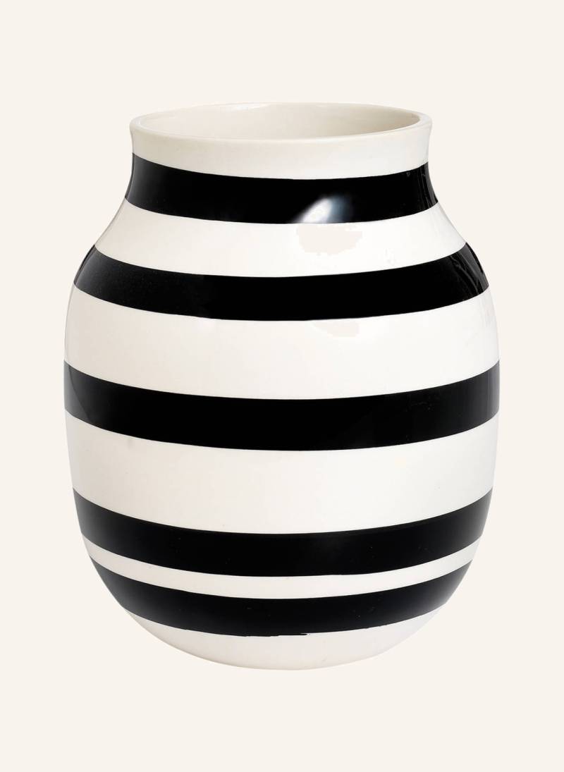Kähler Vase Omaggio Medium schwarz von KÄHLER