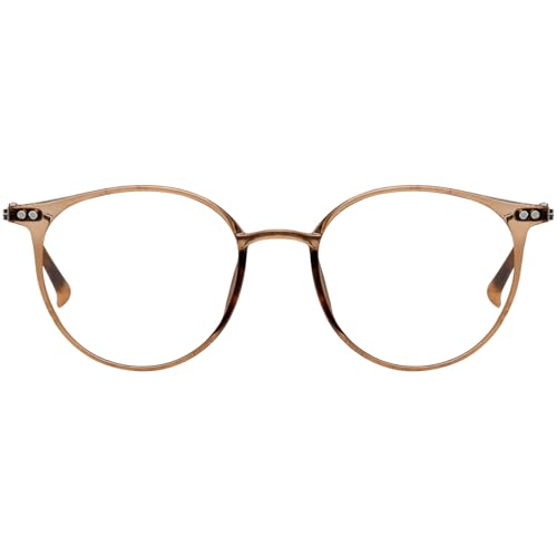 KAEOISFU Modische Ovale Superleicht Lesebrille für Damen und Herren, Runden Blaulichtfilter Computerbrille,Computer Lese brille mit Sehstärke KAEOISFU Modische Ovale Superleicht Lesebrille für Damen und Herren, Runden Blaulichtfilter Computerbrille,Computer Lese brille mit Sehstärke von KAEOISFU