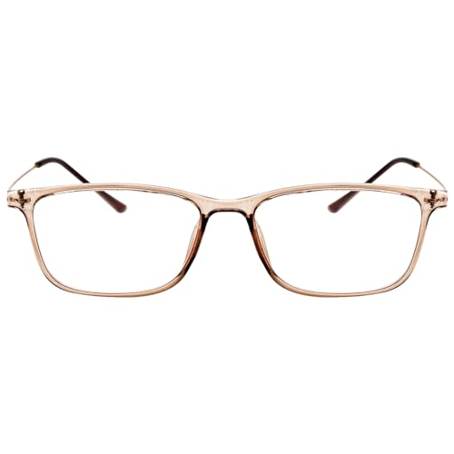 KAEOISFU Superleicht Lesebrille für Damen und Herren, Klassische Mode-Anti-Blaulicht-Computer-Leser Brille, Bequeme Lesebrillen +2.0 von KAEOISFU
