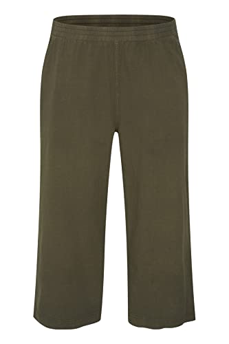 Kaffe Curve Damen KCnana Culotte Pants Freizeithosen, Grape Leaf, 70 Größen von KAFFE CURVE