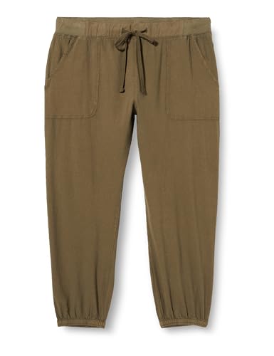 KAFFE CURVE Damen KCnana Pants Freizeithosen, Grape Leaf, von KAFFE CURVE