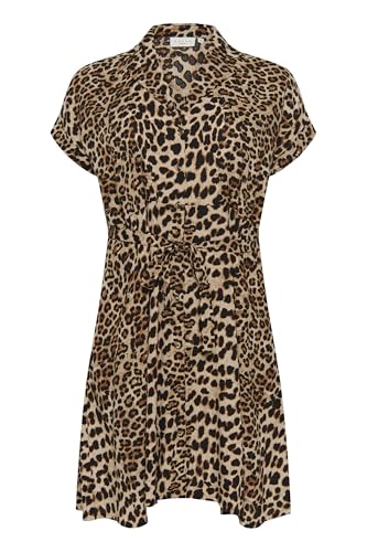 KAFFE CURVE Kleid KCadriana 54, Classic Leopard 54 von KAFFE CURVE