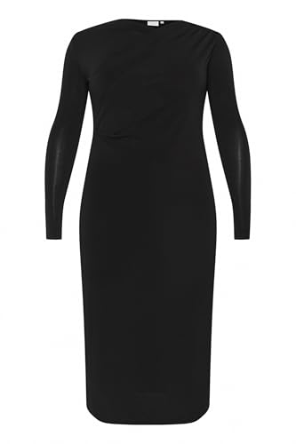 KAFFE CURVE Kleid KCaidi L, Black Deep L von KAFFE CURVE