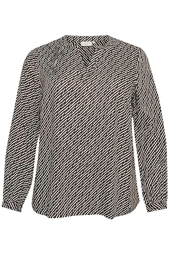 KAFFE CURVE Langarm-Bluse KCkennie Langarm Bluse Damen Große Größen Lange Ärmel Print Gr Java Vintage/Letter Print 46 KAFFE CURVE Langarm-Bluse KCkennie Langarm Bluse Damen Große Größen Lange Ärmel Print Gr Java Vintage/Letter Print 46 von KAFFE CURVE