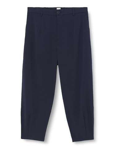 KAFFE CURVE Pants Suiting KCmerla Damen Pants Hosen Größe Größen Weites Bein Business High Waist Hose Midnight Marine 48 KAFFE CURVE Pants Suiting KCmerla Damen Pants Hosen Größe Größen Weites Bein Business High Waist Hose Midnight Marine 48 von KAFFE CURVE