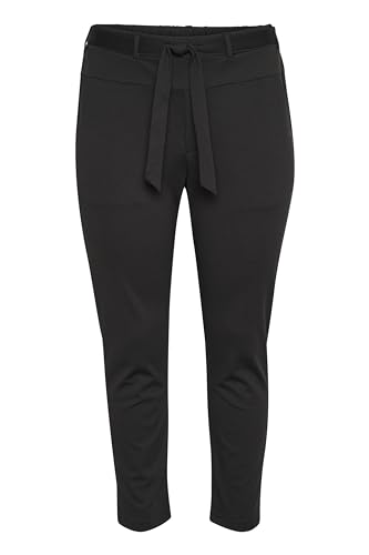 KAFFE CURVE Strickhose KCjenna XL, Black Deep XL von KAFFE CURVE